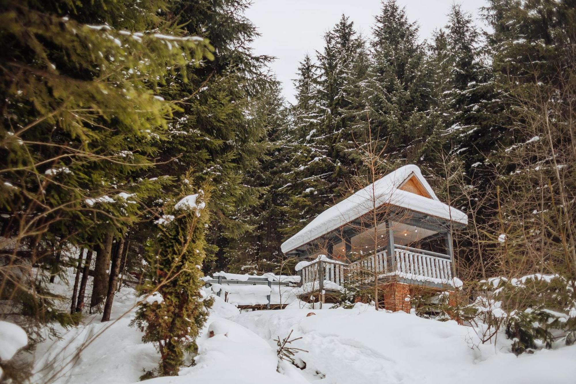 Hotel Vedmezhyi Dvir Bukovel Exterior photo